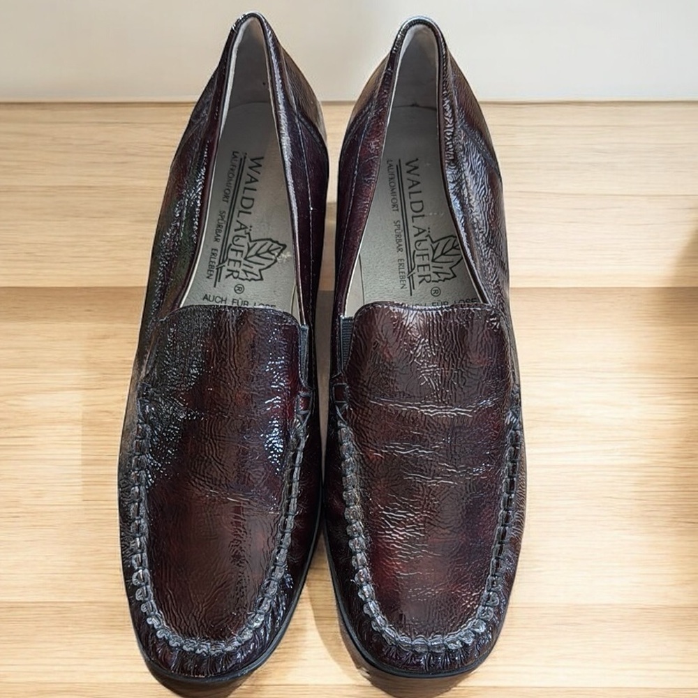Waldläufer Brown Leather‎ Loafers